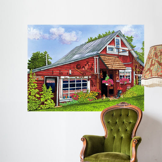 Country Gift Shop Eden Wall Decal