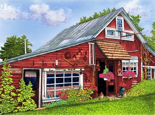 Country Gift Shop Eden Wall Decal