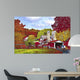 Covered Bridge and Buggy Wall Decal