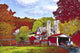 Covered Bridge and Buggy Wall Decal