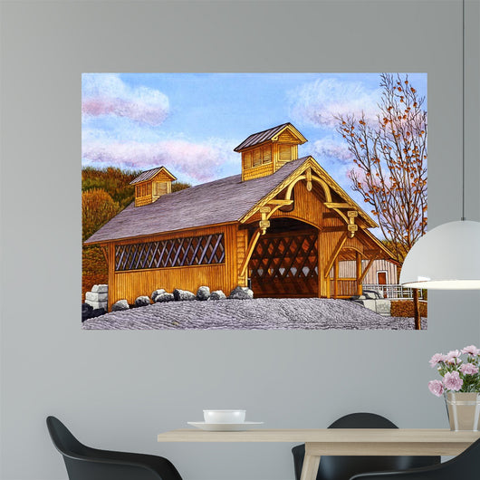 Covered Bridge Booneville Ny Wall Decal
