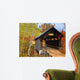 Covered Bridge Waterbury Vt Wall Decal