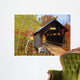 Covered Bridge Waterbury Vt Wall Decal