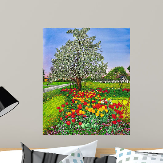 Dorothy's Tulips Eden Ny Wall Decal
