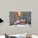 Dressed for Holidays Hamburg Wall Decal