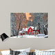 Dressed for Holidays Hamburg Wall Decal