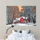 Dressed for Holidays Hamburg Wall Decal