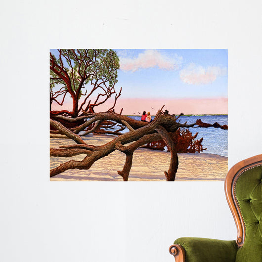 Driftwood Dreamers Jekyll Island Wall Decal