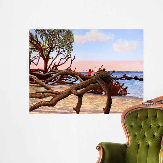 Driftwood Dreamers Jekyll Island Wall Decal