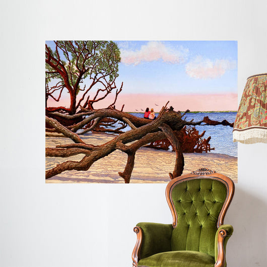 Driftwood Dreamers Jekyll Island Wall Decal