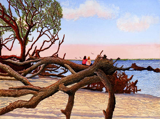 Driftwood Dreamers Jekyll Island Wall Decal