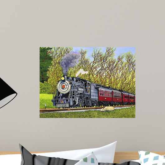 Engine 90 Ii Strasburg Wall Decal