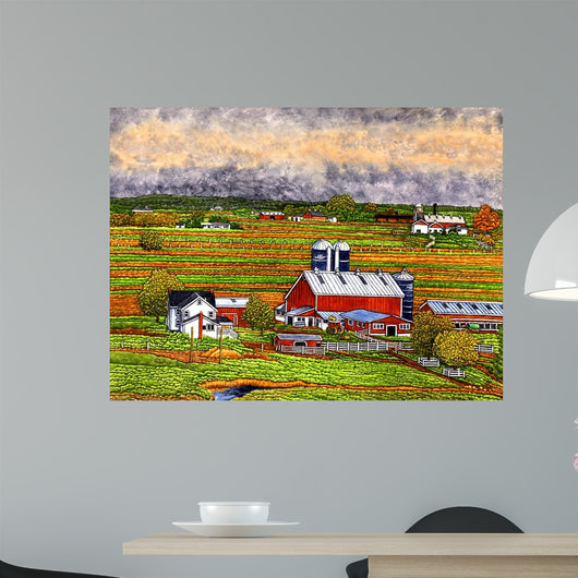 Farm Country Lancaster Co Wall Decal