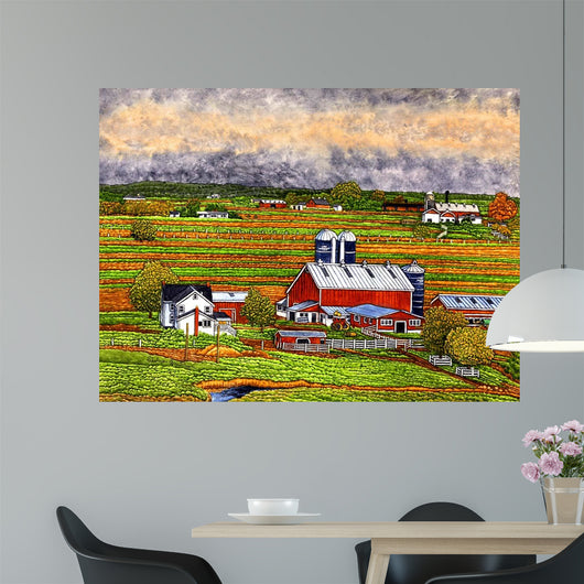 Farm Country Lancaster Co Wall Decal