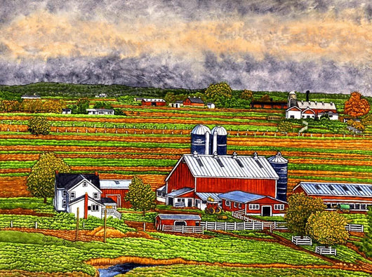 Farm Country Lancaster Co Wall Decal
