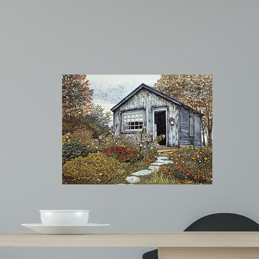 Flower Shed I Arlington Wall Decal