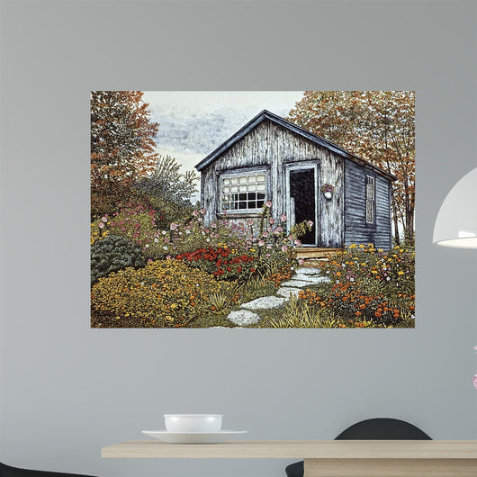 Flower Shed I Arlington Wall Decal
