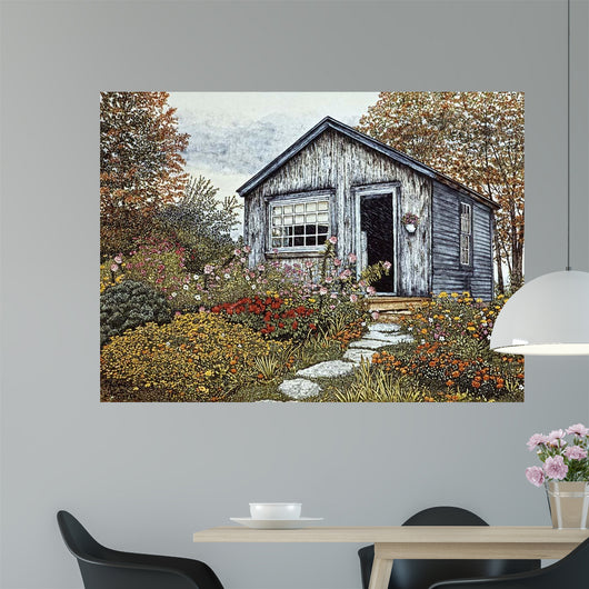 Flower Shed I Arlington Wall Decal