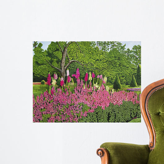 Foxglove Garden Wall Decal