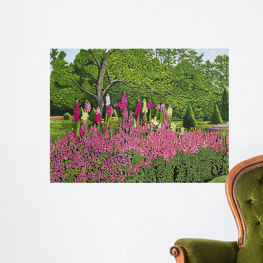 Foxglove Garden Wall Decal