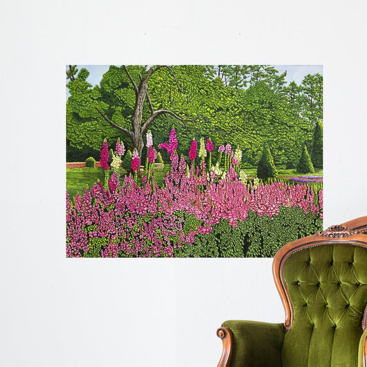 Foxglove Garden Wall Decal