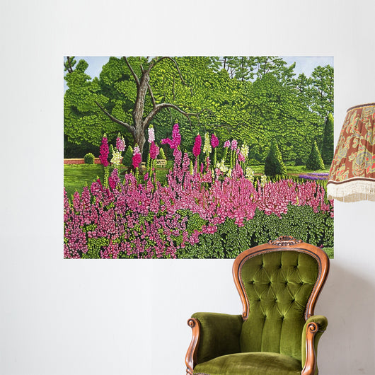 Foxglove Garden Wall Decal