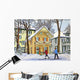 Gingerbread House Chautauqua Wall Decal