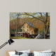 Glade Creek Grist Mill Wall Decal Design 2