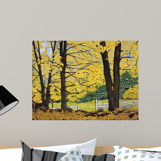Golden Day New Hampshire Wall Decal