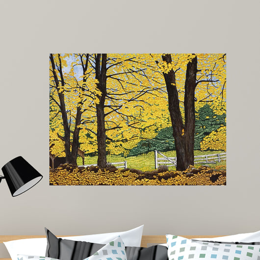 Golden Day New Hampshire Wall Decal