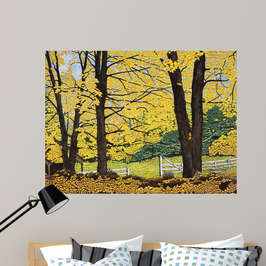 Golden Day New Hampshire Wall Decal