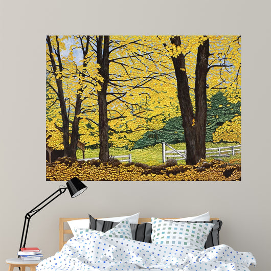 Golden Day New Hampshire Wall Decal