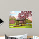 Green Lake Gazebo Orchard Wall Decal