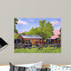 Horses Schoolyard Leon Ny Wall Decal