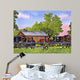 Horses Schoolyard Leon Ny Wall Decal