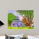 House Red Door Yorkshire Wall Decal