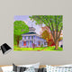 House Red Door Yorkshire Wall Decal