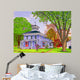 House Red Door Yorkshire Wall Decal
