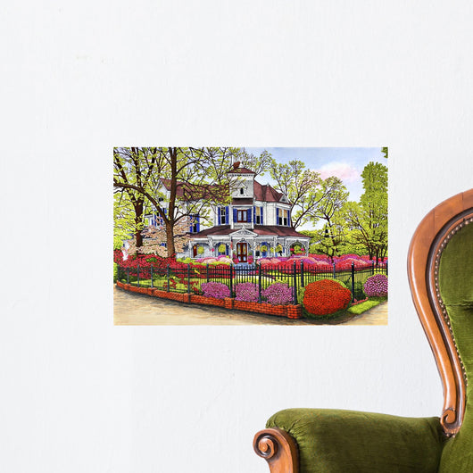 Hunter House Madison Ga Wall Decal