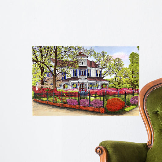 Hunter House Madison Ga Wall Decal