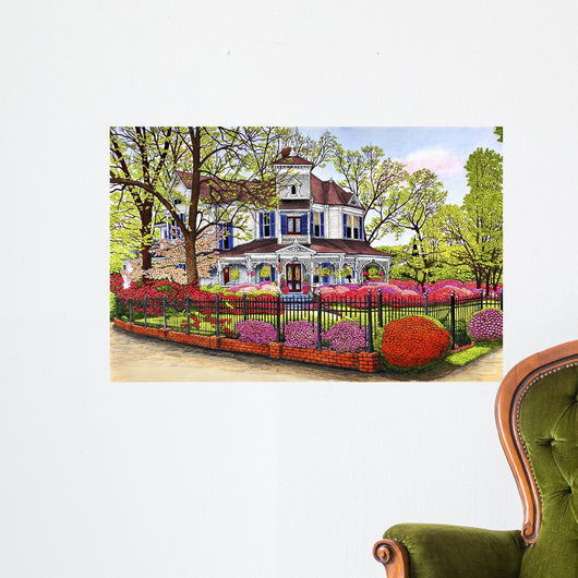 Hunter House Madison Ga Wall Decal
