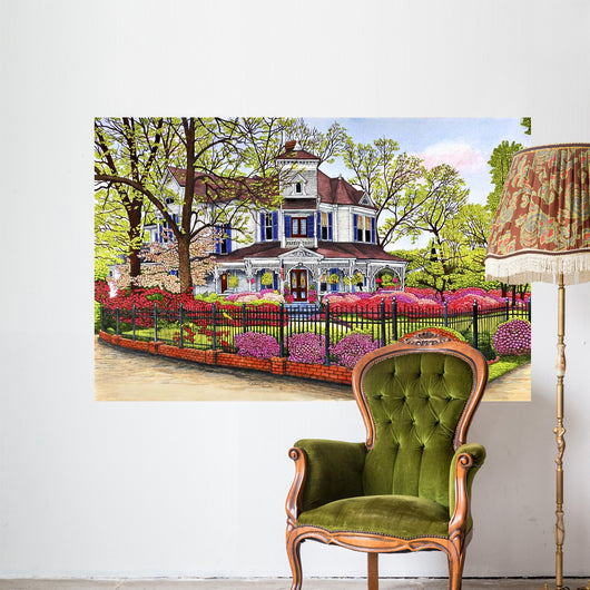 Hunter House Madison Ga Wall Decal