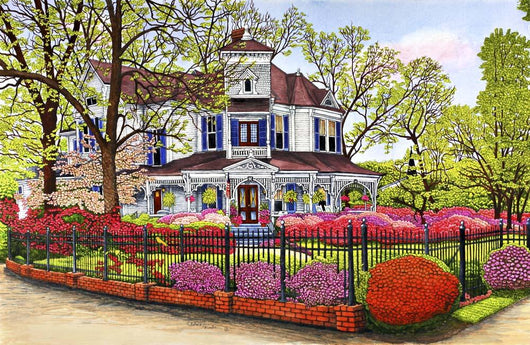 Hunter House Madison Ga Wall Decal