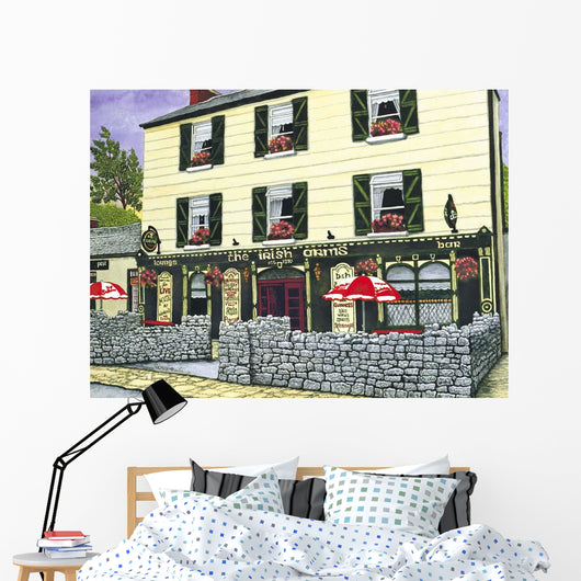 Ireland Irish Arms Pub Wall Decal