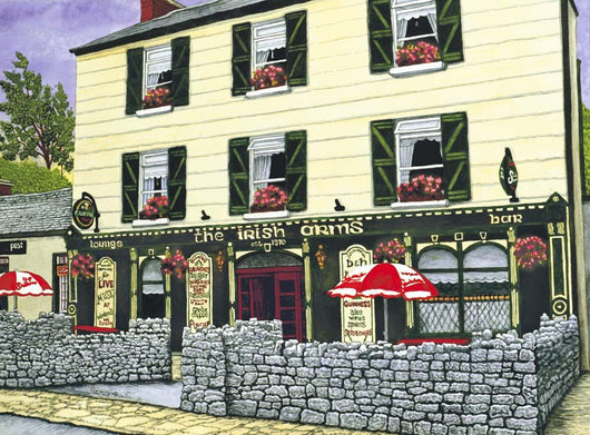 Ireland Irish Arms Pub Wall Decal