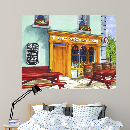 Ireland McNamara's Pub Bunratty Wall Decal