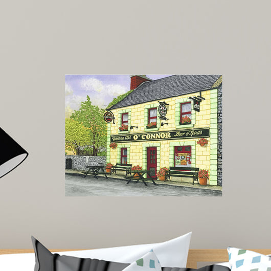 Ireland O'Connor's Pub Wall Decal