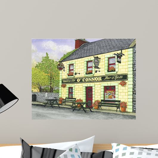Ireland O'Connor's Pub Wall Decal