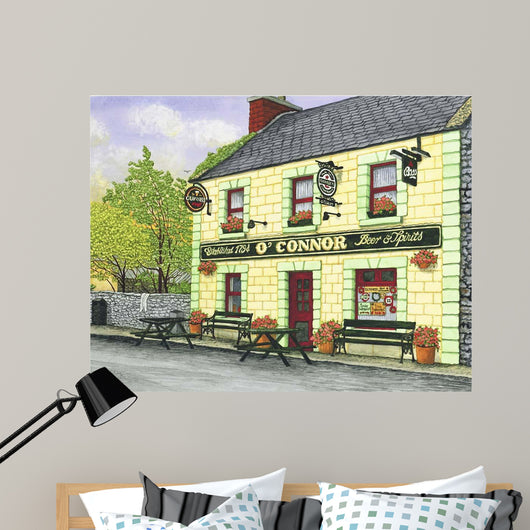 Ireland O'Connor's Pub Wall Decal