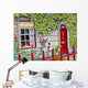 Ireland Red Fence Adare Wall Decal